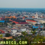 View of Phetchaburi from Phra Nakhorn Khiri Historic Park